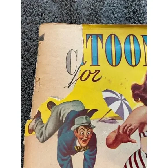 Vintage Cartoon Humor Magazine Summer 1939 - Picture 2 of 6